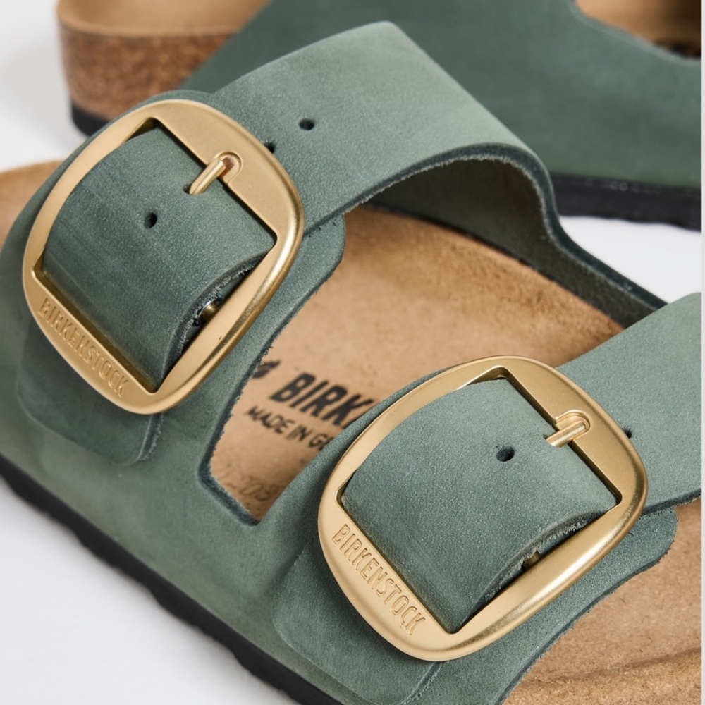 Birkenstock Arizona Big Buckle Sandals Nubuck leather EU40 - Picture 10 of 11